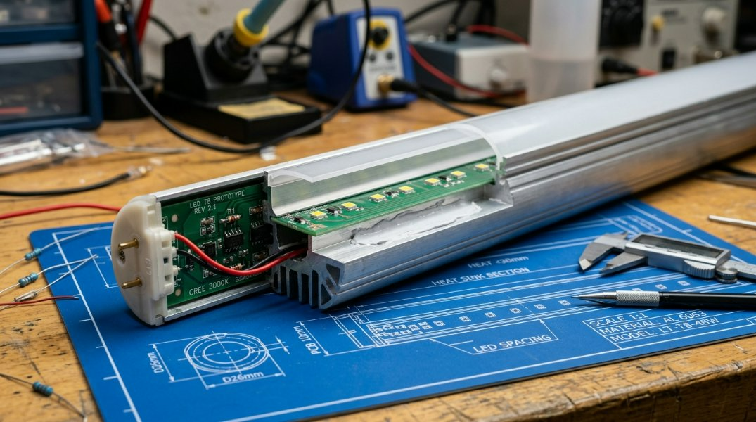 Vuoden 2026 lopullinen opas LED T8 -putkikoteloon 10 mm piirilevyllä: lämpödata, 3D CAD- ja UL-yhteensopivuus