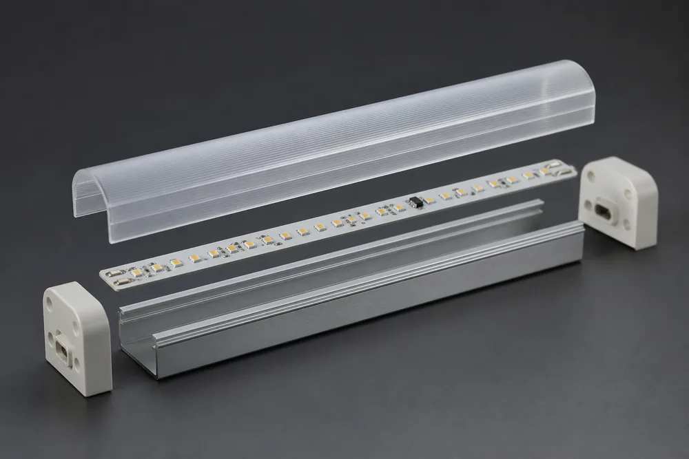 LED T10 -putkikotelo PC-suojuksella ja 6063 alumiinijalusta OEM-valaistuskokoonpanoa varten vuonna 2026